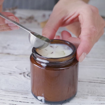 Ръчно направена езотерична свещ, маслиносоева, 9 разновидности, 150 гр.